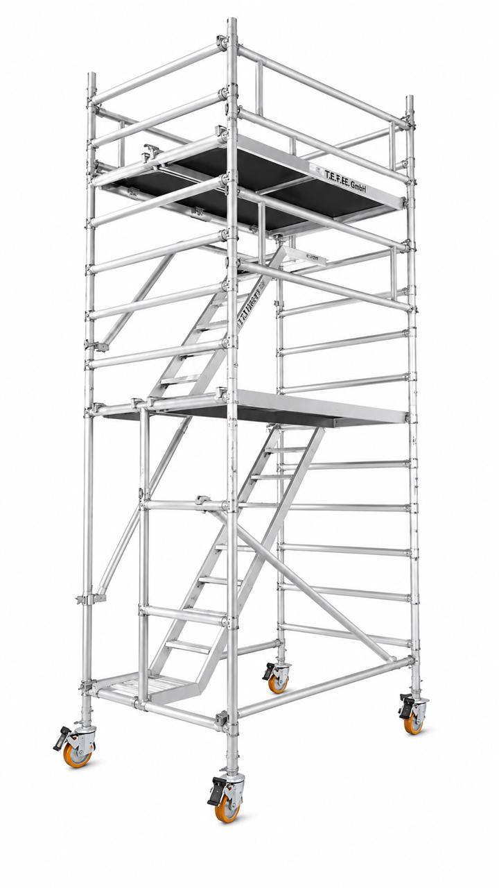 Aluminium Stairway Scaffolding Double Width
